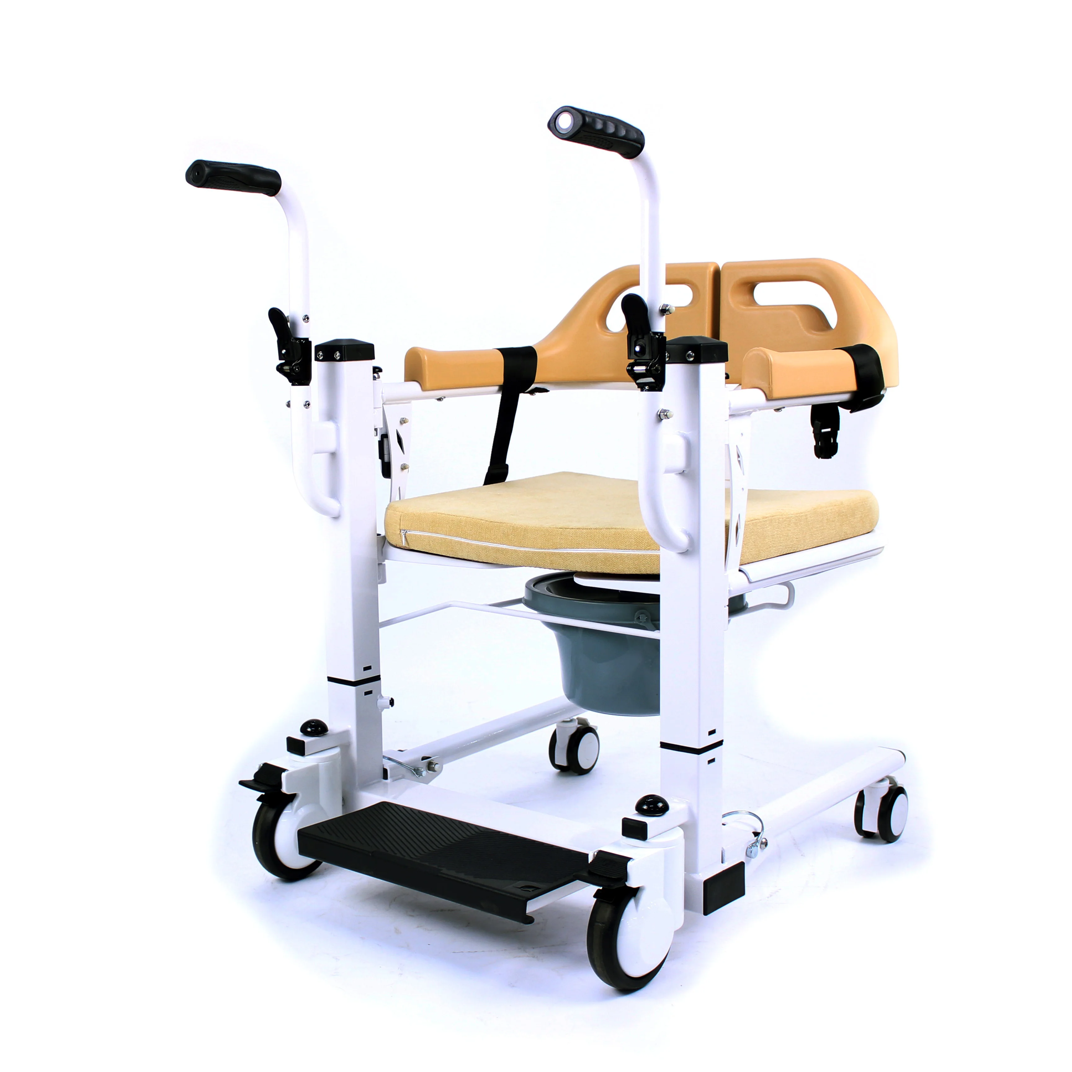 

Electric Patient Lift Transfer Chair Shipping Electric Wheelchair Commode Chair Of Old