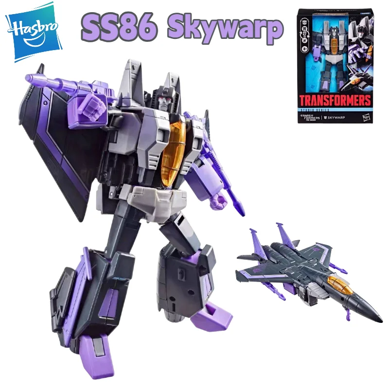 Transformed Toys Hasbro Original Product Studio Series 1986 The Movie SS86 Skywarp Voyager Class Jet Figura de acción en stock