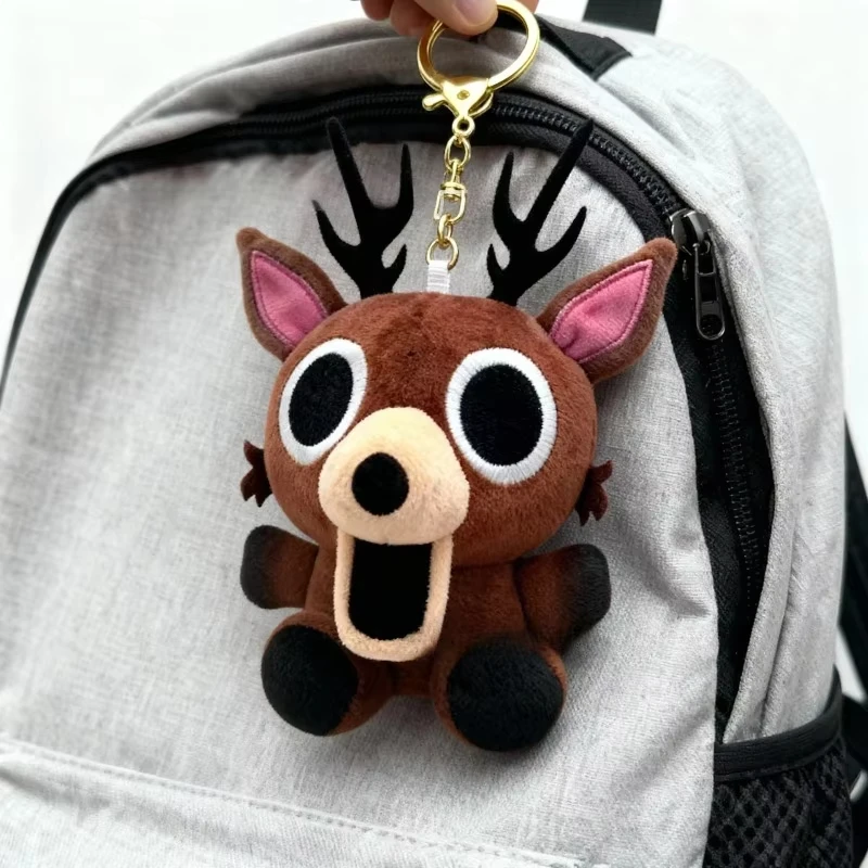 

99 Nights in The Forest Deer Plush Toys Movie Stuffed Animals Deer Plush Keychain Fans Birthday Gifts Toys