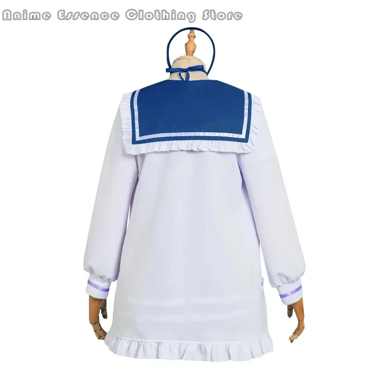 アニメ VTuber ホロライブみなとアクアコスプレ衣装ロリータガールズ SJ 制服かわいいちょう結びプリーツスカートセーラースーツウィッグ Newa
