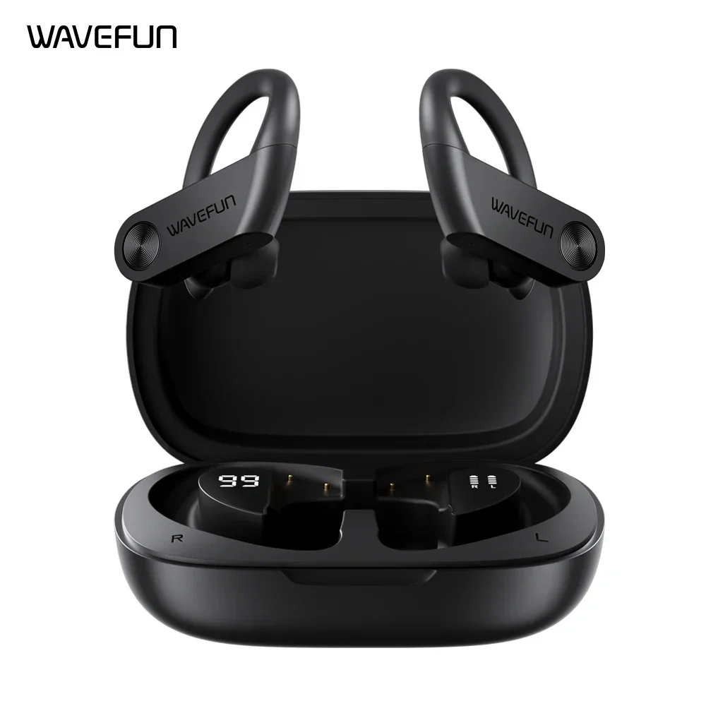 سماعات Wavefun XBuds 5 بلوتوث مع سماعات أذن للتمرين BT5.3 سماعات مقاومة للماء مع وظيفة بنك الطاقة #1