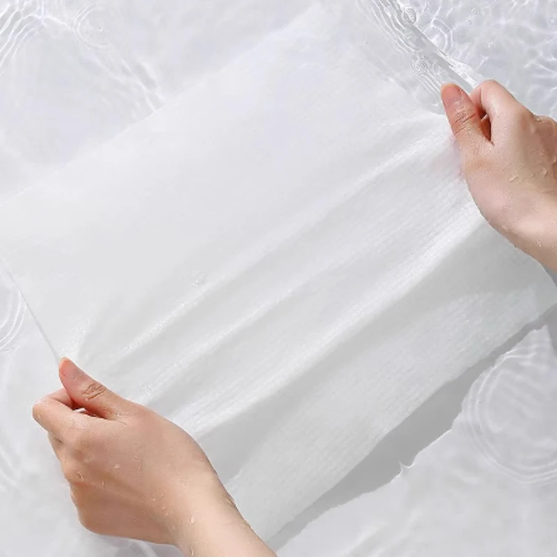 Compact Towel - Disposable 100% Cotton Travel Face Towel - Portable Travel Size - Business Trip Convenience