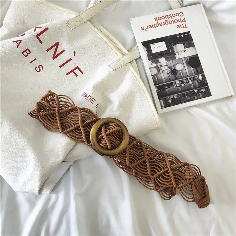 New Arrival Korean Style Fashionable Belt Women's corset Women's belt sexy shoop Y2k belt Woman girdles Woven Retro