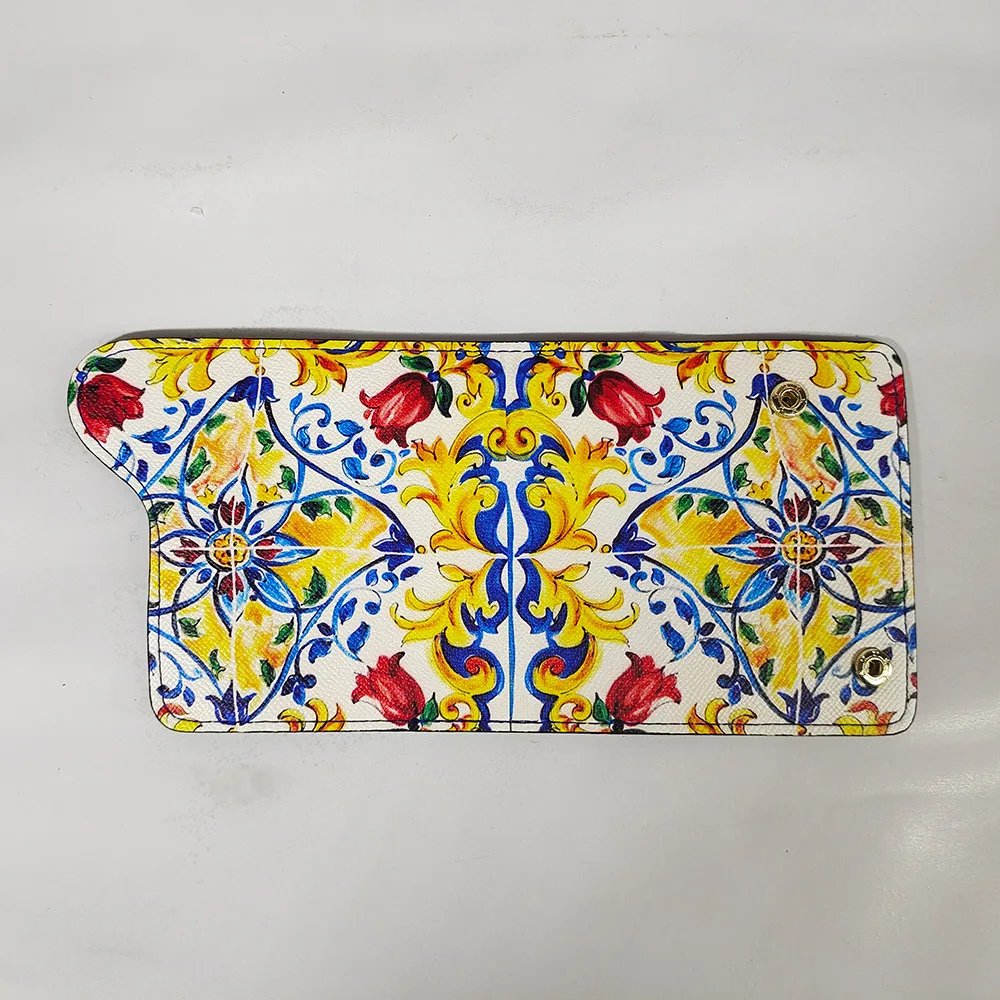 Wallet women\'s short simple and versatile atmosphere microfiber three-fold multi-card soft cowhide wallet multi-function card pa