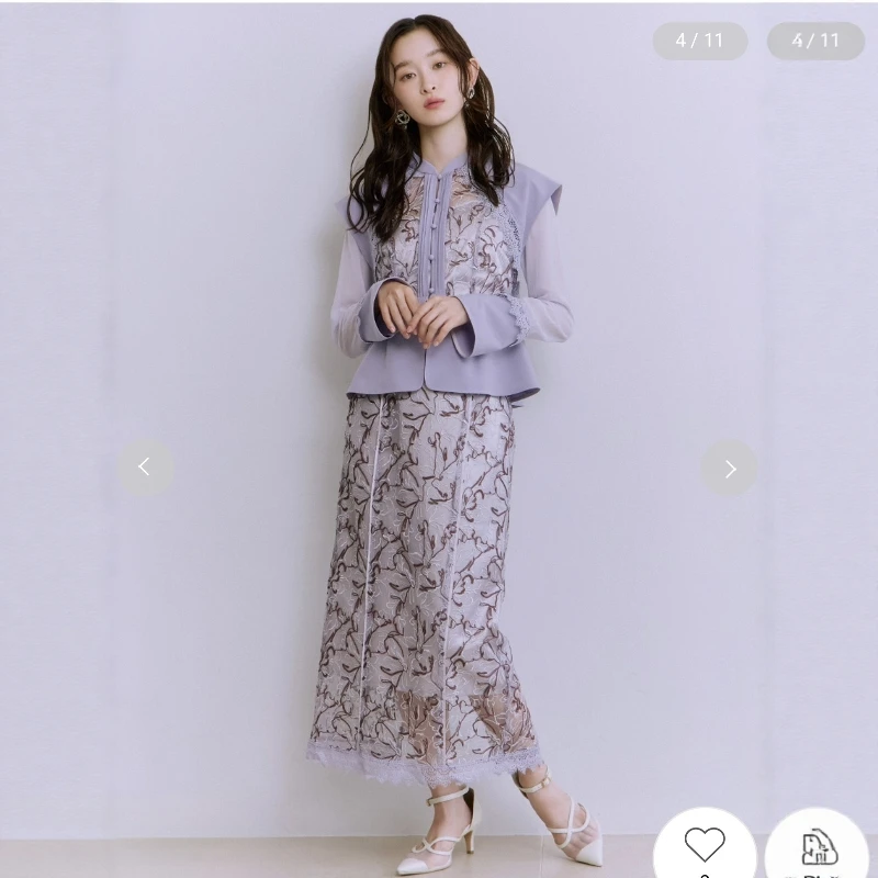 

Юбка Torowee Ele с вышивкой, классическая, модная, с высокой талией, H-образного силуэта, из полиэфирного волокна, повседневная одежда для женщин