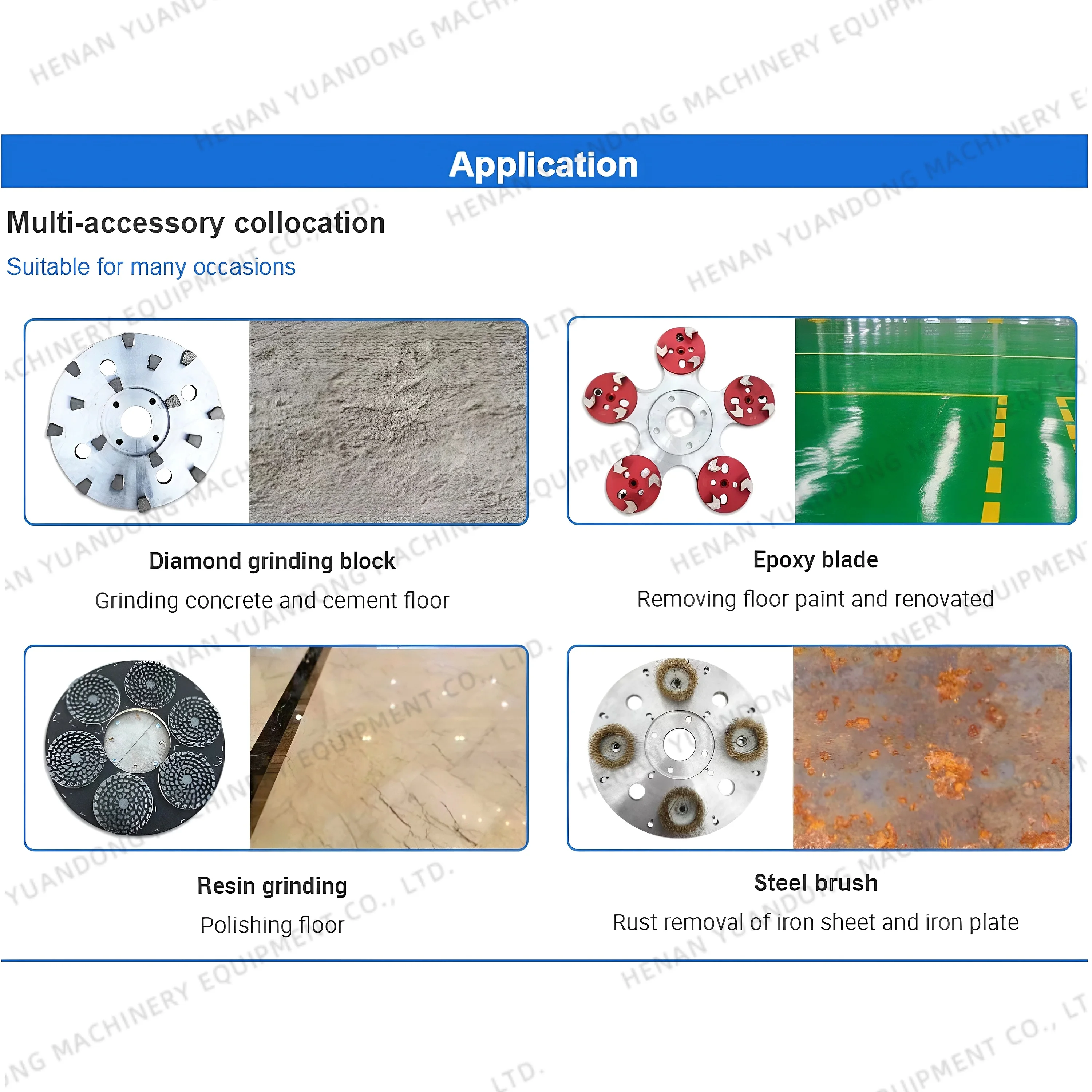 Quality Assurance Epoxy Coating Removing Concrete Floor Polisher Terrazzo Surface Grinder Hot Sale