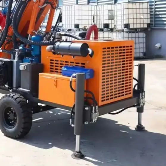 Customized 200M Crawler Hydraulic Wheeled Convertible Rig Flexible Transition Water Well Drilling Rig