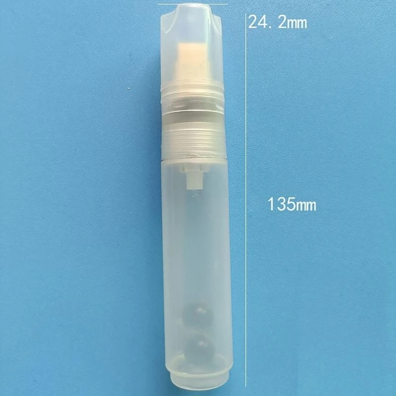 Refillable Empty Paint Pen Clear Pen Rod Acrylics Empty Marker 10mm Flat or Roun