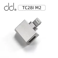 DD ddHiFi TC28i M2 Lightning to USB-C OTG Audio Adapter for Devices with USB-C Connectors to Light-ning