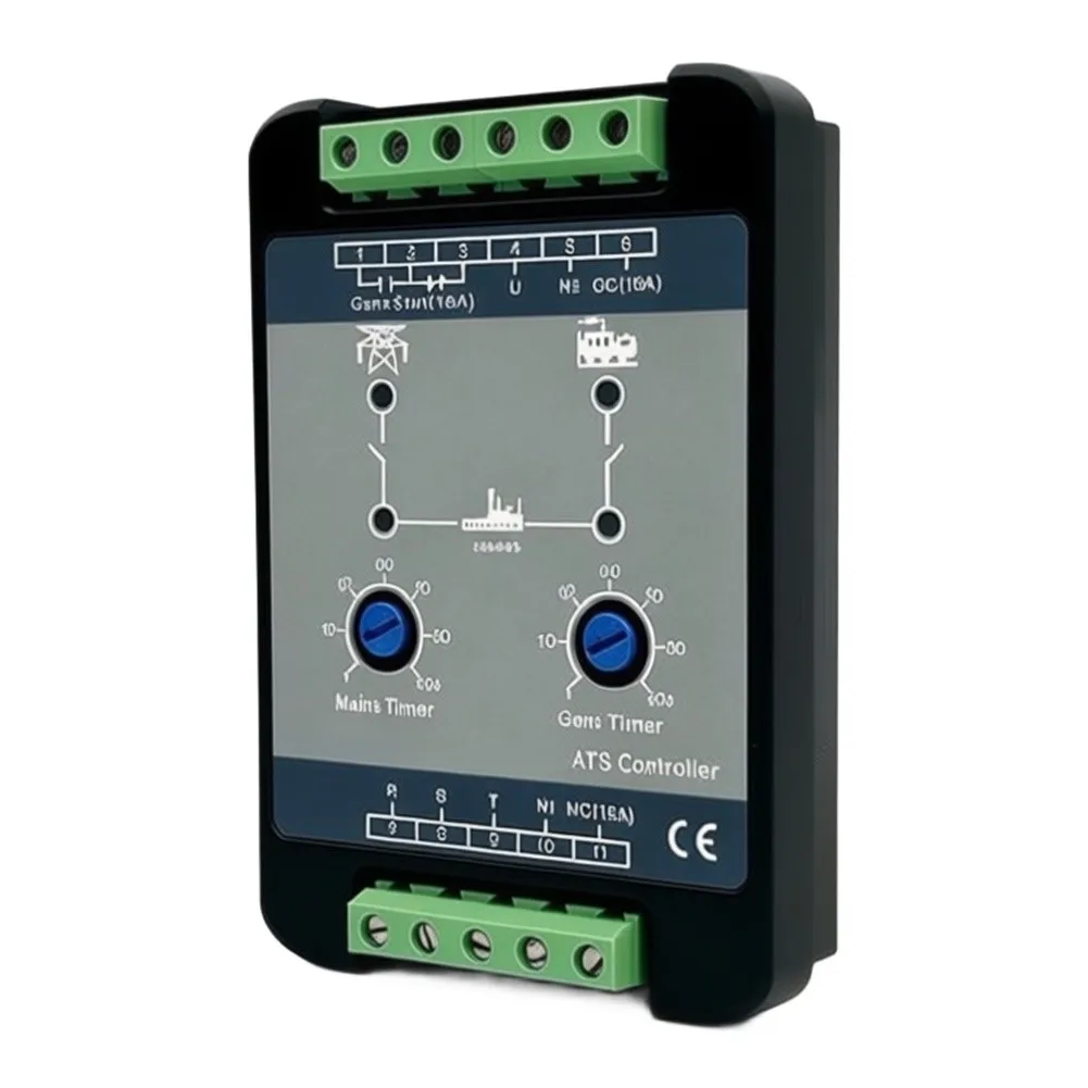 HAT310 Control Panel for Generator with Terminal Blocks Designed for ATS Integration and Dual Power Management