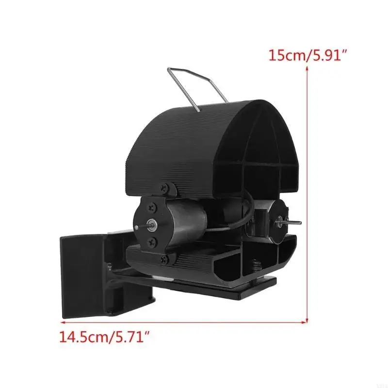 X9FA DY4206 18 شفرات مدفأة مروحة 3 محركات مدخنة مروحة موفرة للطاقة فرن مروحة غير مطلوبة كهرباء فرن يعمل بالحرارة