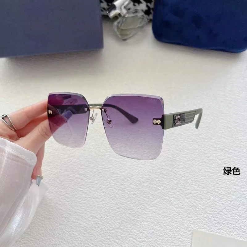 Foreign Trade New ProductsGHome Sunglasses Frameless Trimming Crystal Women's Sunglasses Little Bee Acetate Sunglasses Fashion