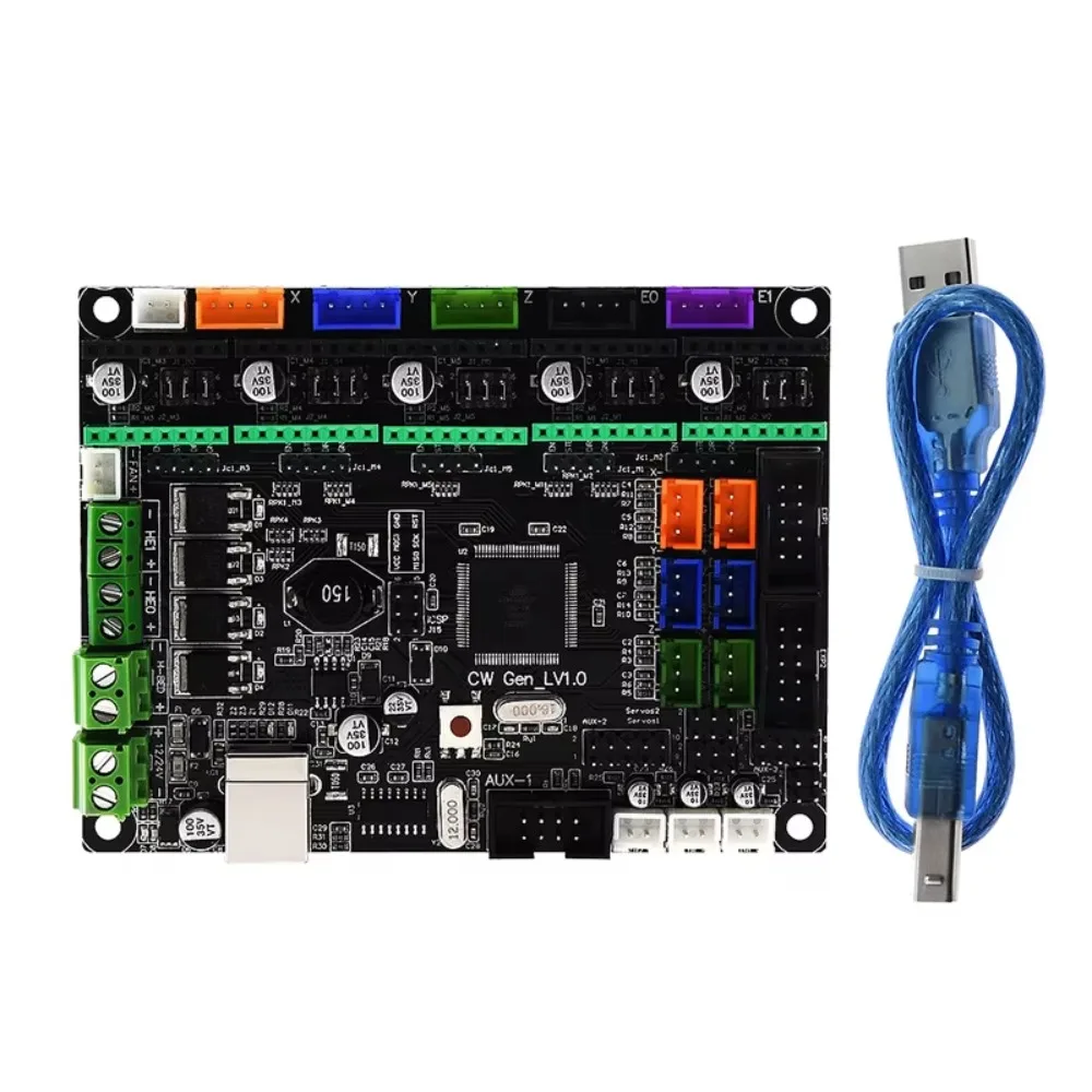 

MKS Gen-L V1.0, совместимые с высокой стоимостью и рампами, материнская плата 3D-принтера с открытым исходным кодом, Марлин DIY