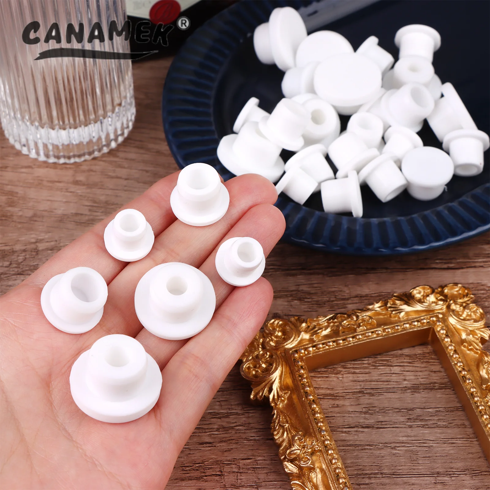 30 Pieces Silicone Salt And Pepper Shaker Stoppers 10,12,13,14,15,16 Mm Stoppers For Salt And Pepper Shakers, Salt Shaker Plug R