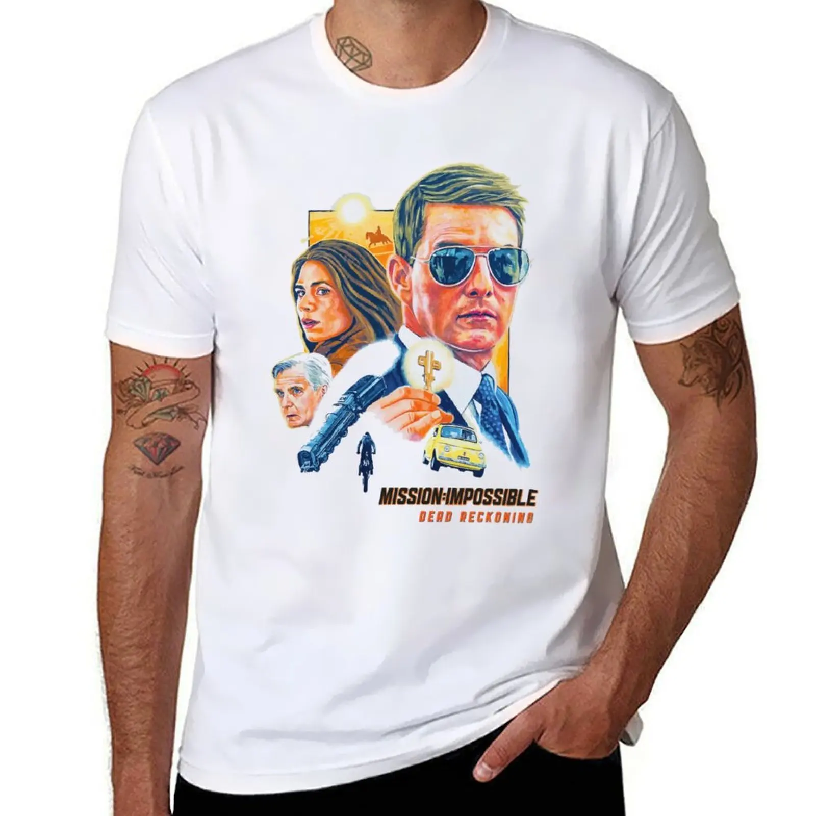 

Mission Impossible 7dead reckoning(1) T-Shirt t shirts for man graphic vintage t shirts for man cotton funny T-Shirt
