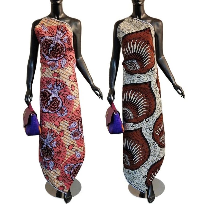 6yards-long-46''-wide-cotton-african-wax-fabric-for-summer-dress-clothes-printed-pink-brown-diy-sewing-material-fr6168