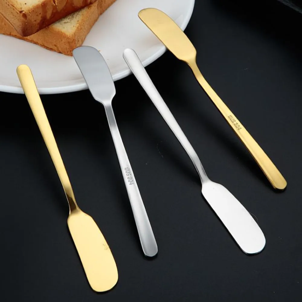 

Cheese Knives Multi Purpose Butter Knife Dessert Stainless Steel Jam Spreader Cutter Appetizers Sand Cake Cream Tool