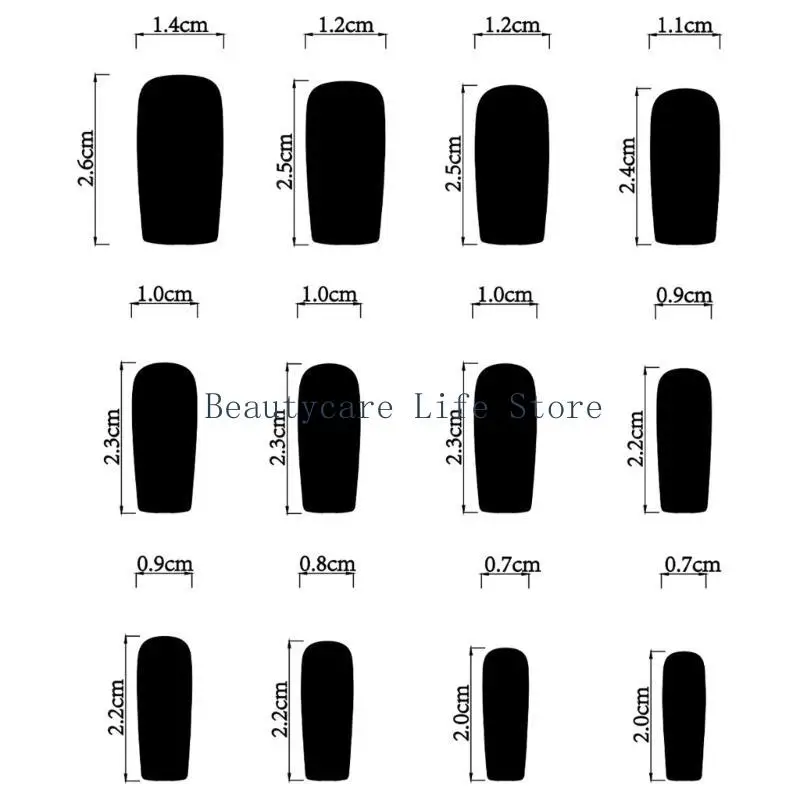 652C 24PCSお祝いやパーティーのためのスターネイルアートとネイル上のファッショナブルなプレス