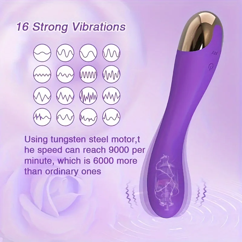 女性用大人のおもちゃ-ディルド-静音バイブレーター-アナル刺激器-10種類の強力な振動モード-ソフトシリコンバイブレーター-女性向け-18歳以上