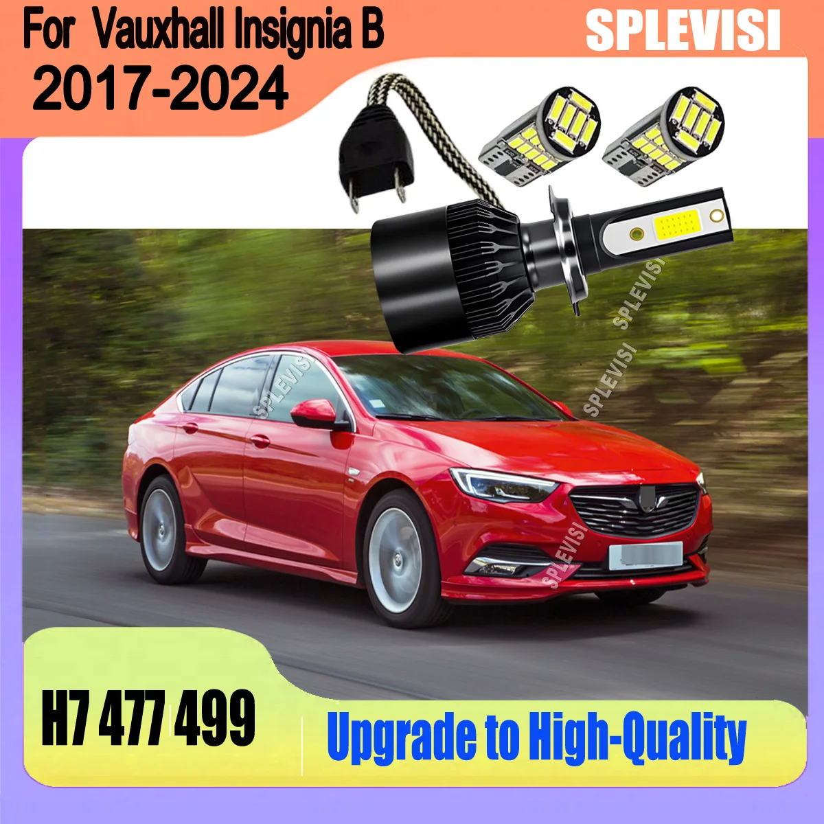 

LED H7 60W Headlight Bulbs - The Simple Path to a Major Lighting Upgrade For Vauxhall Insignia B 2017 2018 2019 2020 2021-2024