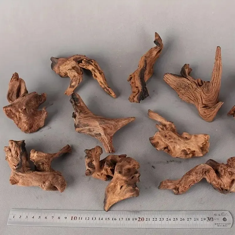 3/6/9PCS Micro Landschaft Dekoration 5-10CM Holz Zweige, Kleine Treibholz Für Aquarium, Aquarium ornamente Dekor Hause Haustier Werkzeug – Detail 5