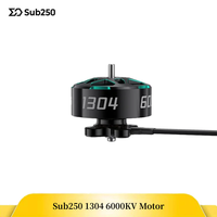 Sub250 1304 6000KV Motor Compatible with 2 / 2.5/ 3 inch Drones