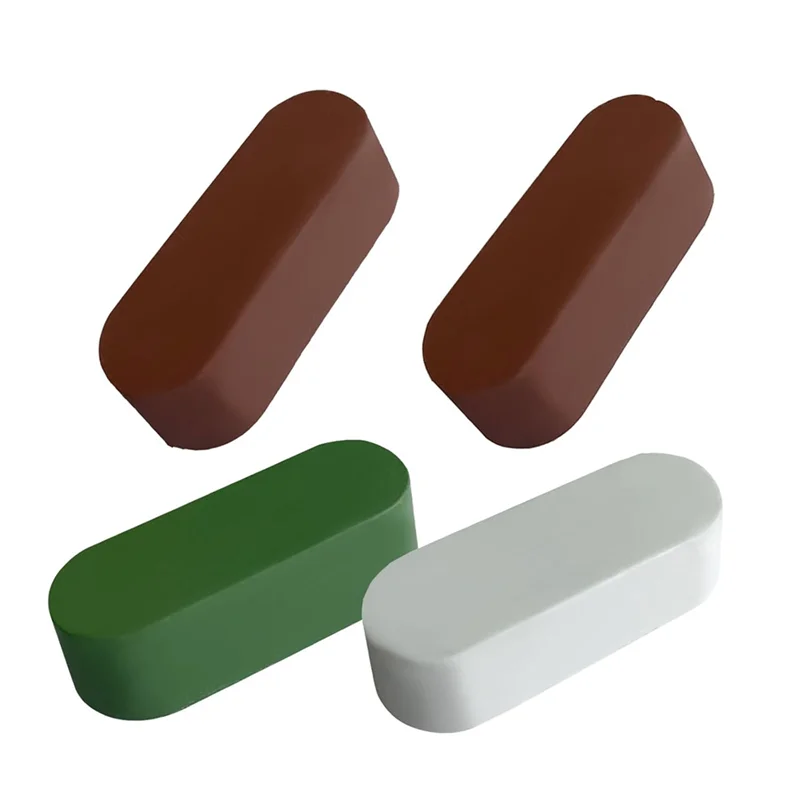

AB15-4 Pcs Jeweler's Rouge Polishing Compound Used For Buffing Soft Metals Like Gold/Silver Buffing Compound 10 Oz Kit