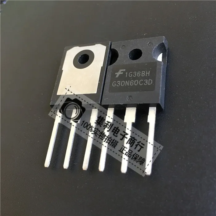 10PCS/Lot G30N60C3D HGTG30N60C3D  IGBT TO-247 New And Imported Orginial Fast Shipping In Stock