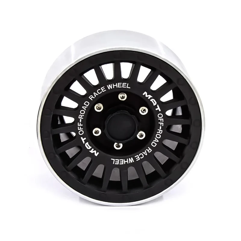 4pcs G53 VP Metal 2.2 Beadlock Wheel Rim Wheel Hub for 1/10 RC Crawler Car Axial SCX10 Wraith Capra RR10 RBX10 Traxxas TRX4 D90