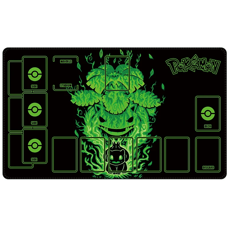 بطاقة الوسادة Charizard Blastoise Venusaur Gengar Ptcg لتقوم بها بنفسك المطاط تسرب المياه عمل دمى أشكال أنيمي لعبة جمع Dueling القرص