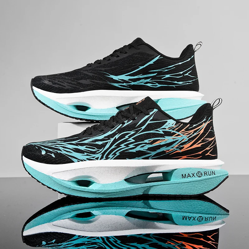 

Unisex Running Shoes Lightweight Shock Absorption Breathable Sports Sneakers for Men And Women