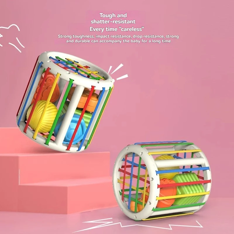 Brinquedo Sesselle de arco-íris de frutas, reconhecimento de forma e cor, treinamento de movimento manual, iluminação de educação infantil e infantil