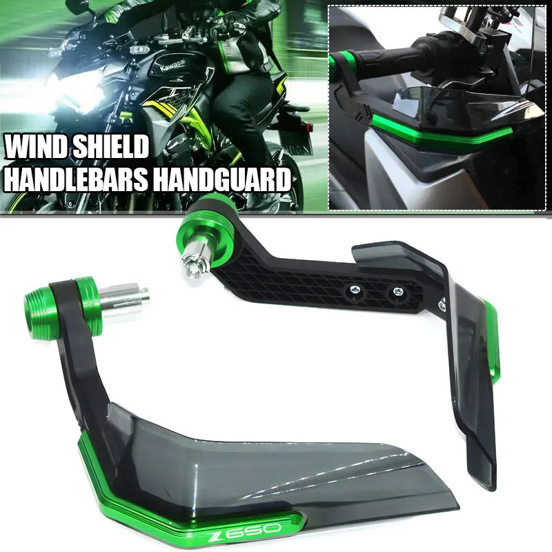 

For KAWASAKI Z 650 800 900 1000 Z900 Z650 RS Z1000 SX Ninja 650 1000 Motorcycle Handguard Shield Hand Guard Protector Windshield