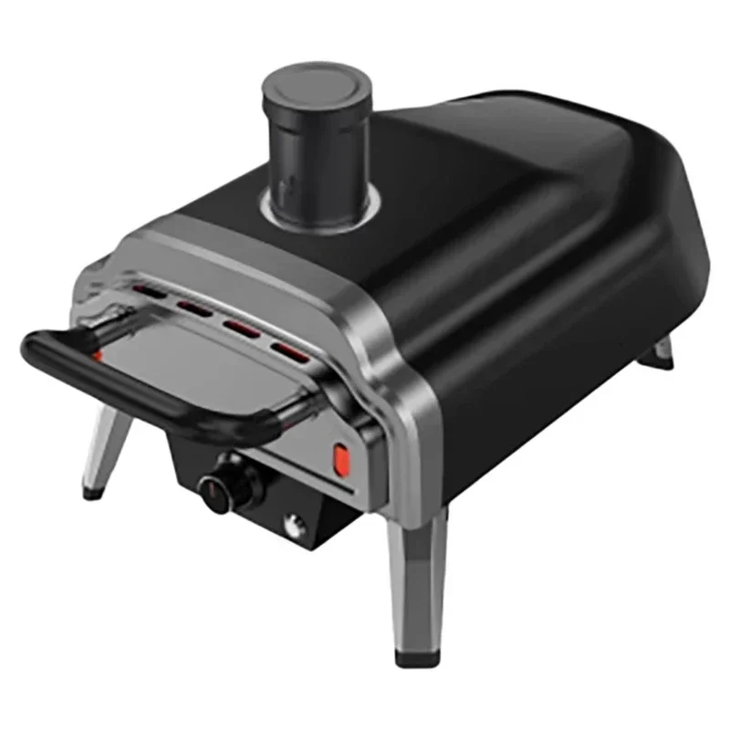 Pizza Oven Outdoor Stall Commercial Oven 14 Inch Portable Firewood Slate Granules