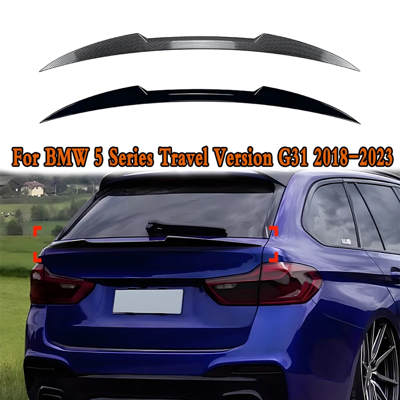 

For BMW 5 Series Travel Version G31 2018-2023 Car Tail Wing Fixed Wind Spoiler Auto Rear Wing Modified Decoration Accessories