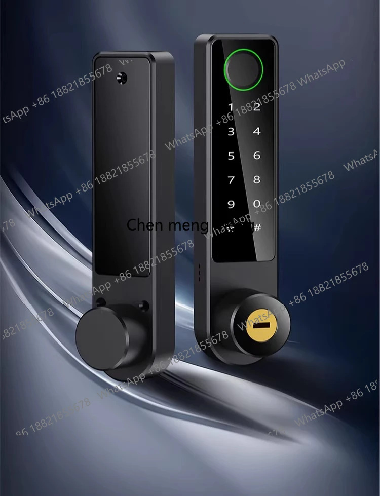 

Narrow side sliding door, the door does not need to replace the lock body, intelligent lock bridge aluminum aluminum alloy