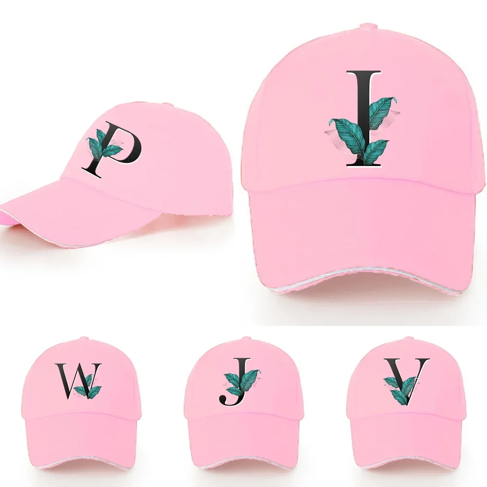 

Korean Retro Baseball Hat Leaf Pattern Women's Autumn Winter Versatile Caps Summer Couple Men Outdoor Sun Protection