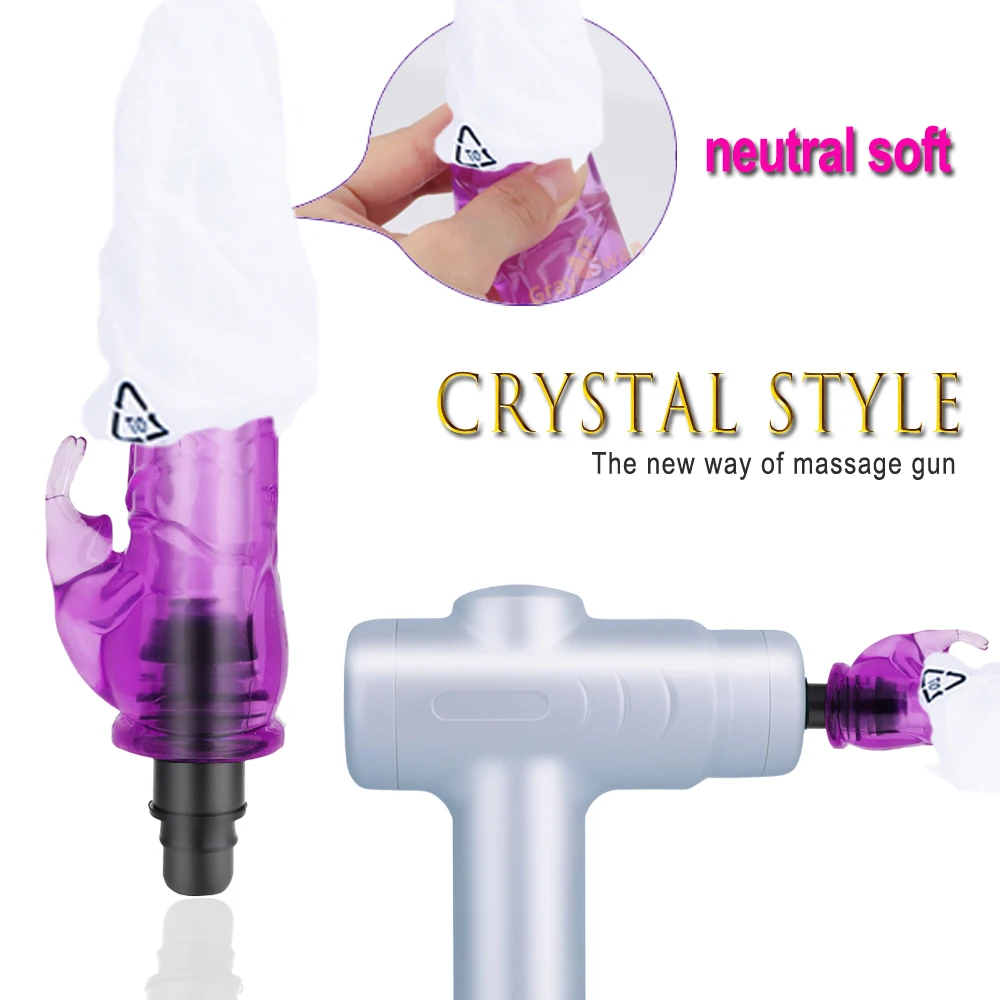 Massage Gun Portable Percussion Pistol Massager Body Neck Deep Tissue Muscle Relaxation Vibration Strike for Women Big Gun 8mode