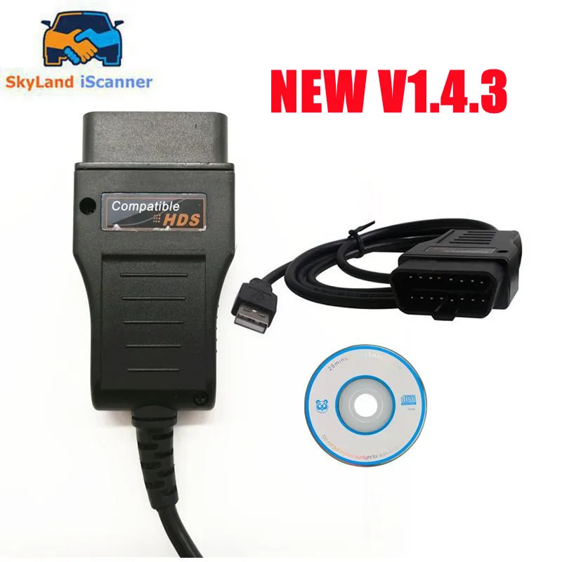 2024 Newest For Honda HDS Cable Diagnostic Cable Auto OBD2 HDS Cable Support Multi-language High Quality