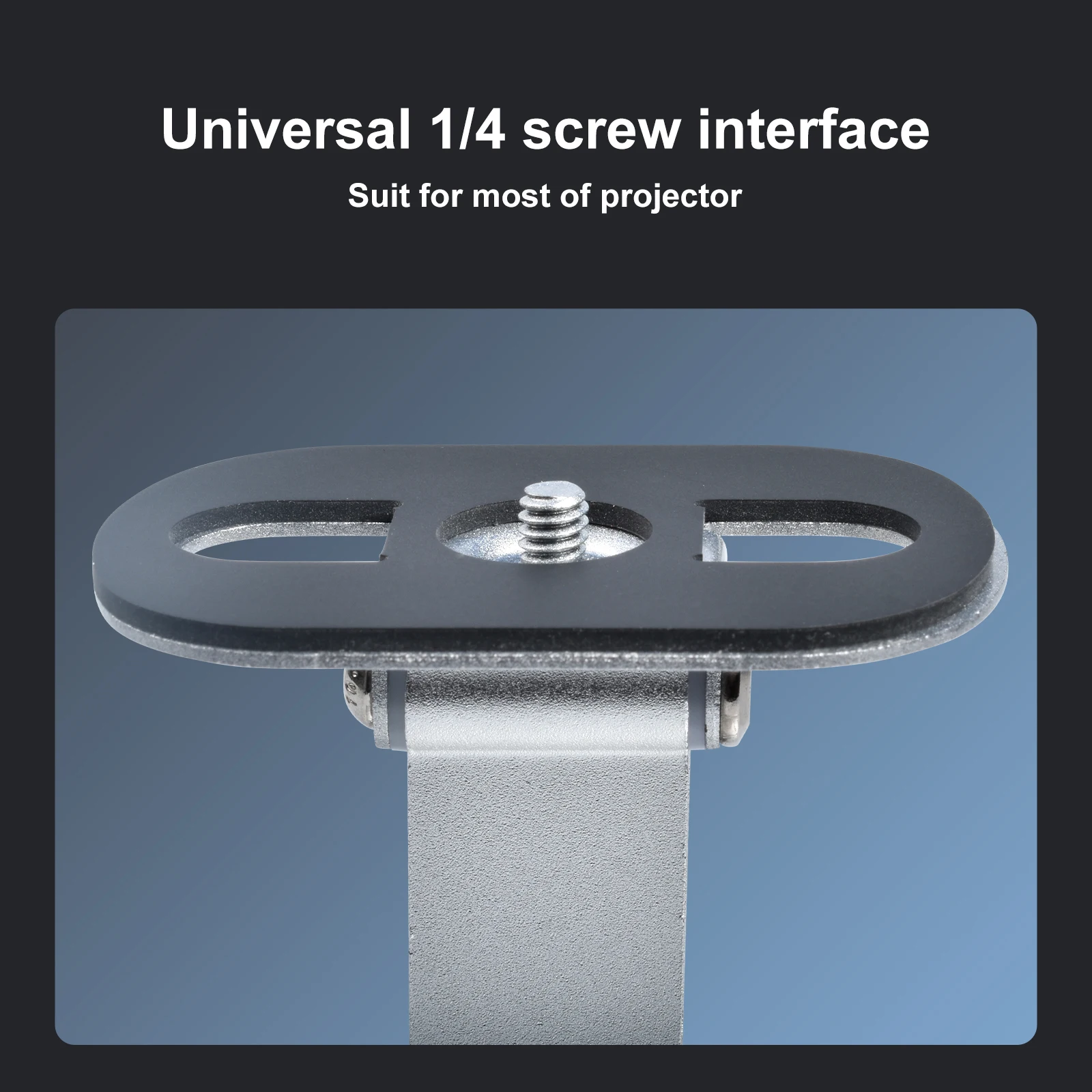 Salange Desktop Projector holder Stand Table Mobile Projector Mount Removable Adjustable Universal Projectors Bracket Holder