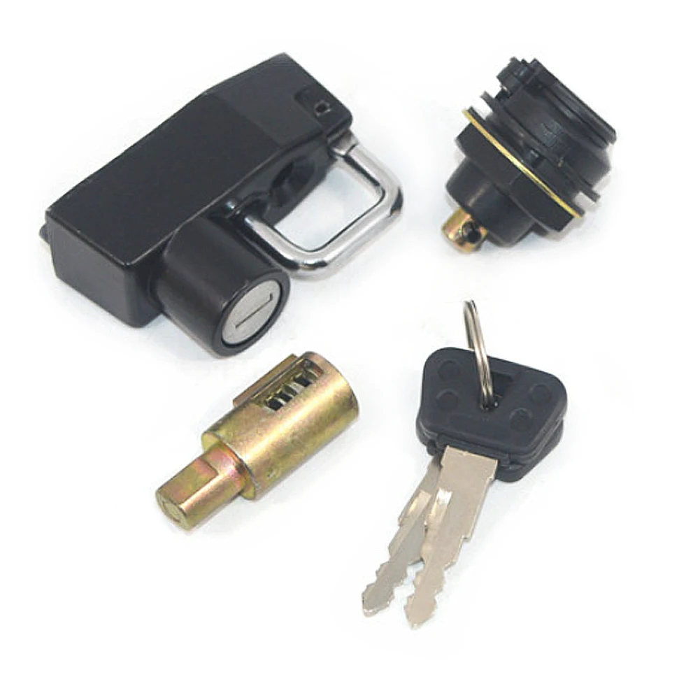 Ignition Switch Fuel Gas Cap Seat Steering Lock  Helmet Lock Key Set t For Yamaha Virago XV 125 250 240 535 ZY125-2