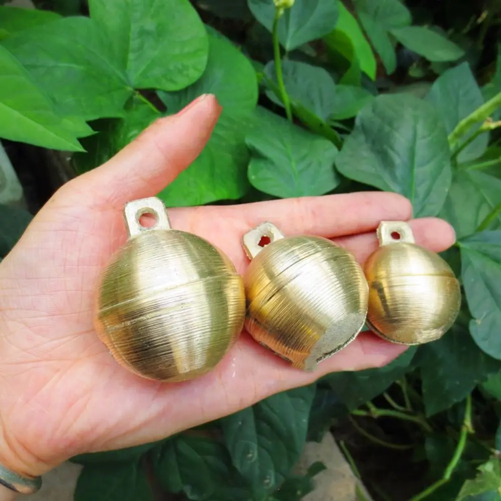 

Making Wind Chimes For Pet Animal Horse Bell Christmas Decorations Pure Copper Copper Bell Bronze Bell Dog Bell Round Bell