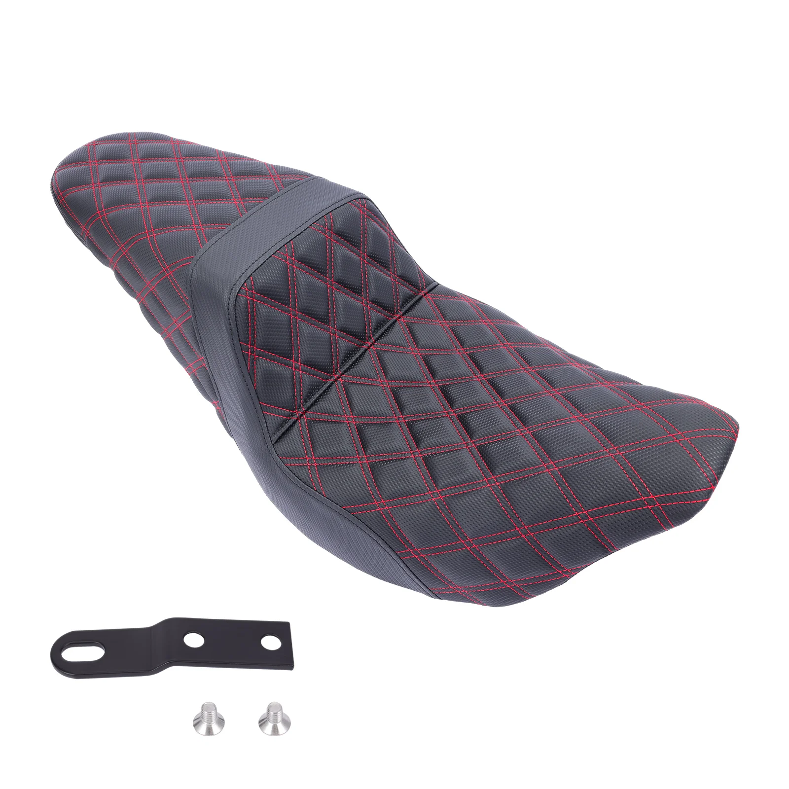 Motorcycle seat cushion suitable for Harley King CVO/Grand Glide/Street Glide high-performance grip seat red line