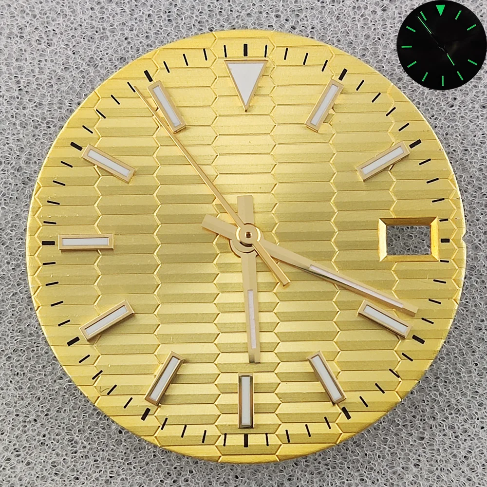 Quadrante dell'orologio da 28.5mm adatto per accessori per la modifica del movimento NH35 NH36 28.5 finestra del calendario singolo