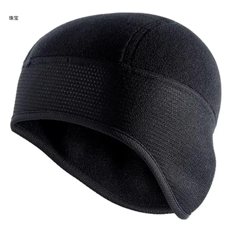 

X5QE Winter Skull Men Women Warm Fleece Beanie Hat Thick Snow Skiing Ear Covers