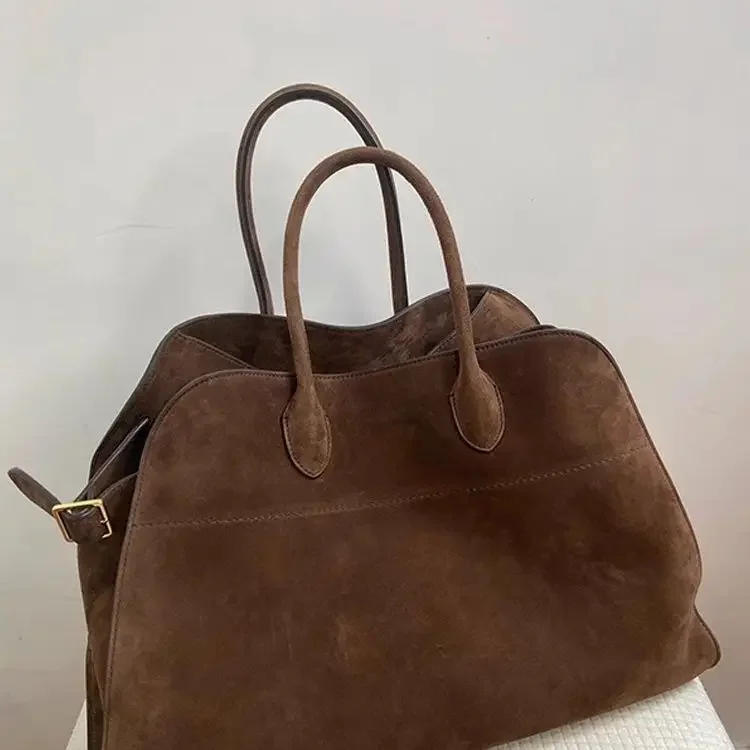 Tas Tote wanita High end mewah baru 2024 tas bahu kapasitas besar desainer sederhana Retro tas tangan kepribadian unik