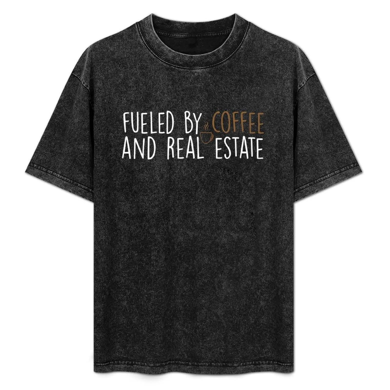 

Fueled by coffee and real estate for coffee lovers and real estate lovers, gift for coffee addicted, gift for realtor T-Shirt