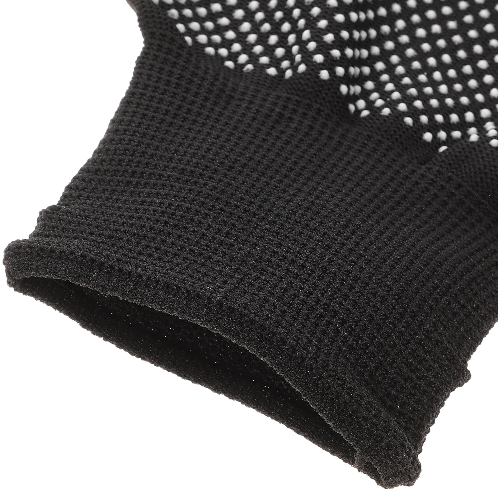 

15 Pairs Plastic Gloves Half-finger Winter Work for Men Nylon Site Working Small