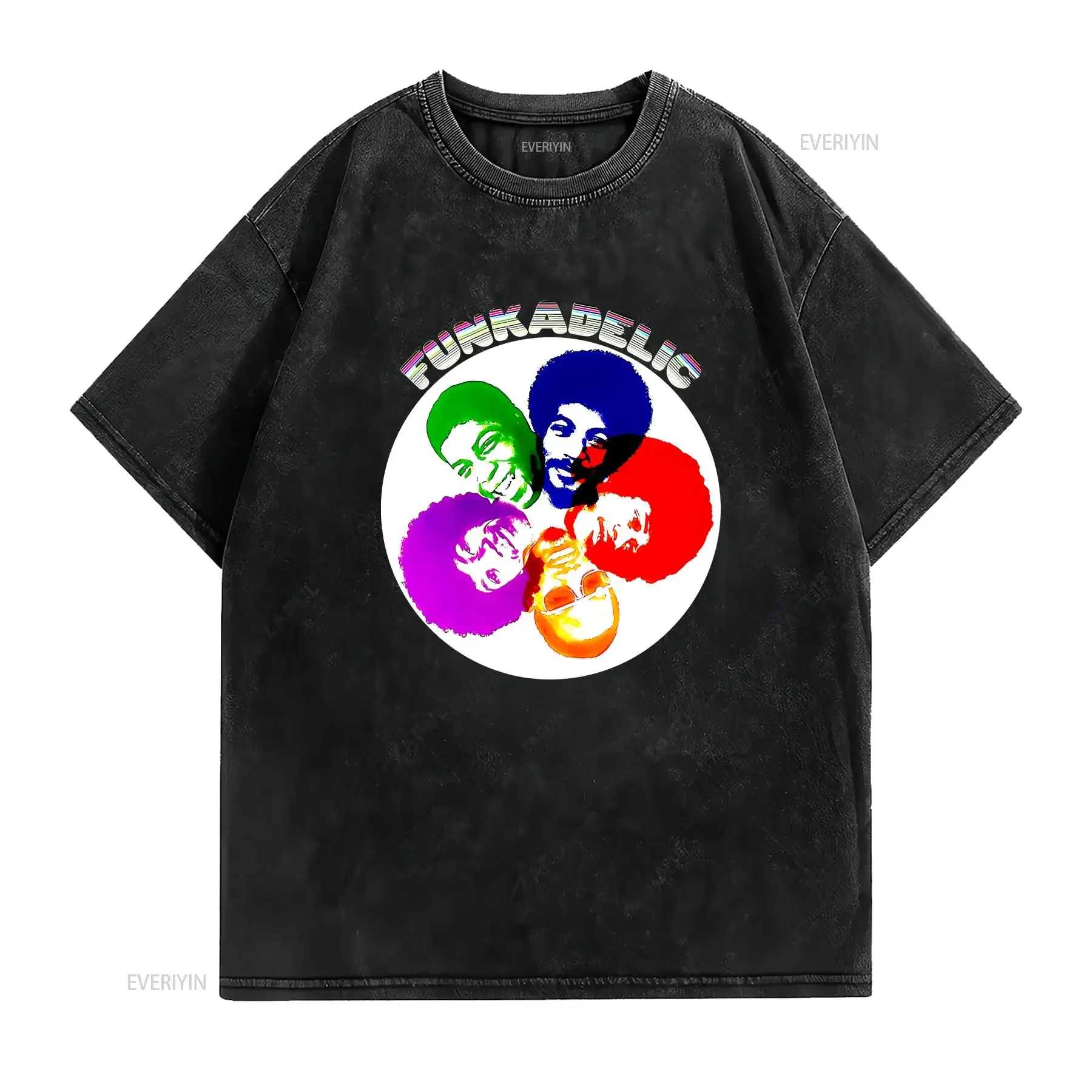 Funkadelic تي شيرت البرلمان جورج كلينتون بيرني ووريل بوتسي كولينز خمر غسلها تنوعا أوم مريحة امتدت