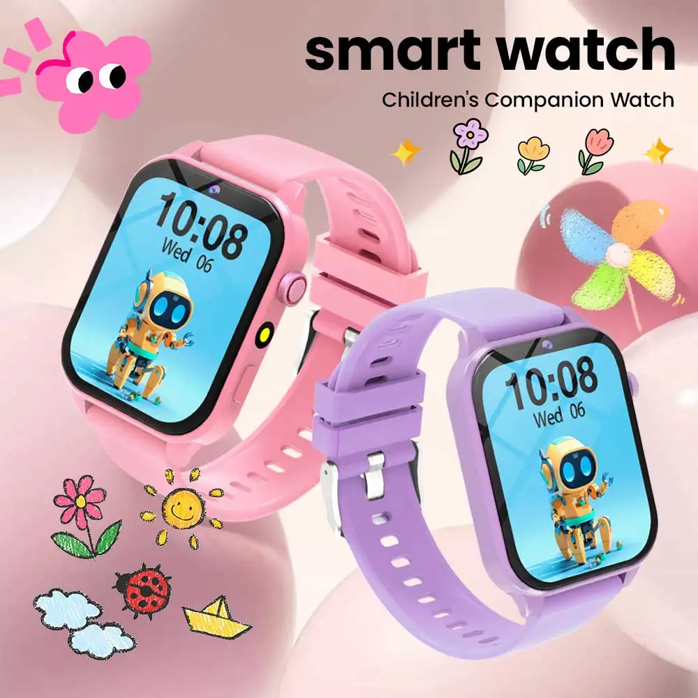 

Детские игры, умные часы, фонарик, водостойкий HD сенсорный экран, трекер сна, камера, будильник, студенческие учебные часы для мальчиков и девочек, подарок